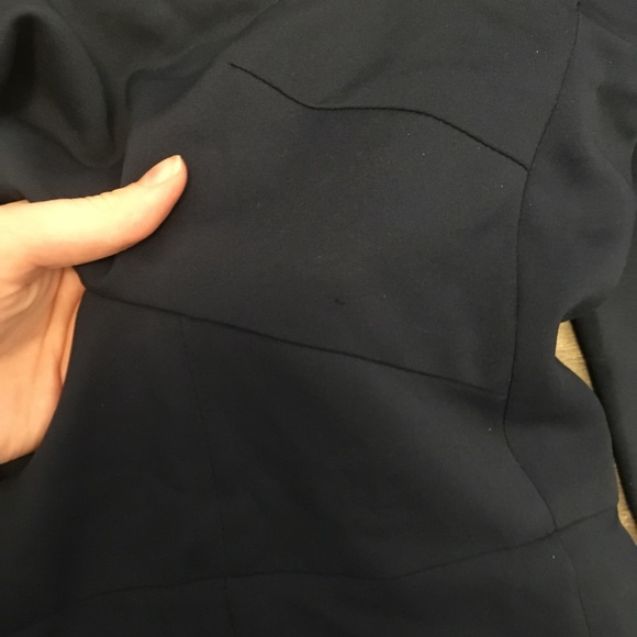 Lavish Alice Navy Blue Cut Out Dress - Picture 6 of 6